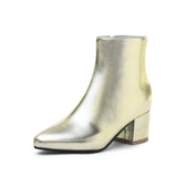 New Stylish Women's Ankle Boots With Zippers