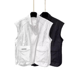 Men's 3D Pocket Outerwear Casual Sleeveless Vest