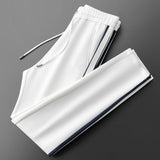 Slimming Lightweight Men's Slim-fit Straight-leg Athletic Casual Sweatpants
