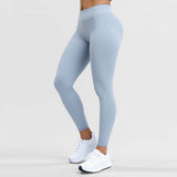 Skin-friendly High-waisted Tummy-control Fitness Leggings