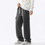 High-street Casual Workwear Sweatpants For Menautumn And Winter, Versatile For Sports
