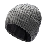 Fleece-lined Thickened Warm Winter Men's Knitted Hat