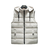 Men's Sleeveless Vest Korean Style Warm Thick