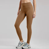 Skin-friendly High-waisted Tummy-control Fitness Leggings