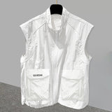 Men's 3D Pocket Outerwear Casual Sleeveless Vest