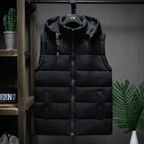 Men's Sleeveless Vest Korean Style Warm Thick