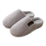 Men's Cotton Slippers, Winter Anti-slip Indoor Extra Large