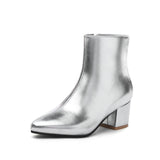 New Stylish Women's Ankle Boots With Zippers