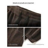 Retro American-style Straight-leg Casual Pants For Men